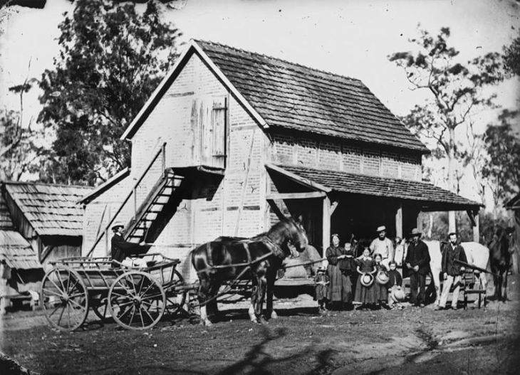 Well-established German settlers in Australia, c. 1870