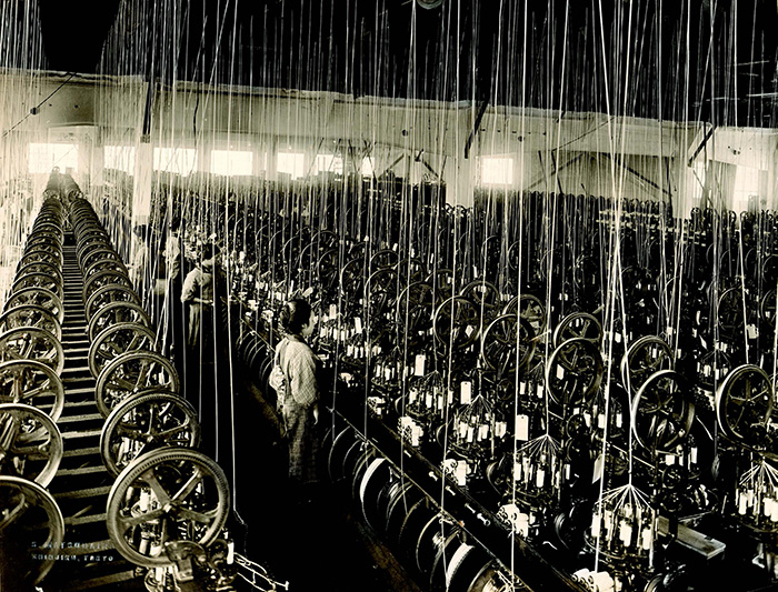 Japanese spinning mill